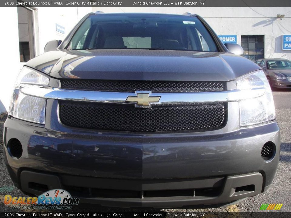 2009 Chevrolet Equinox LT AWD Cyber Gray Metallic / Light Gray Photo #2