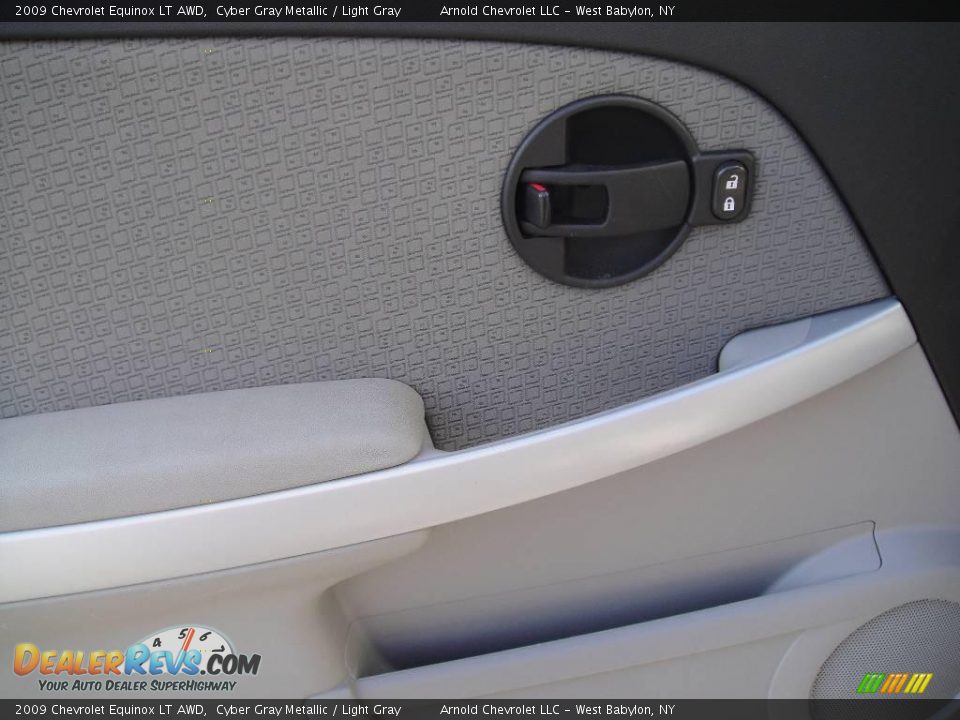 2009 Chevrolet Equinox LT AWD Cyber Gray Metallic / Light Gray Photo #8