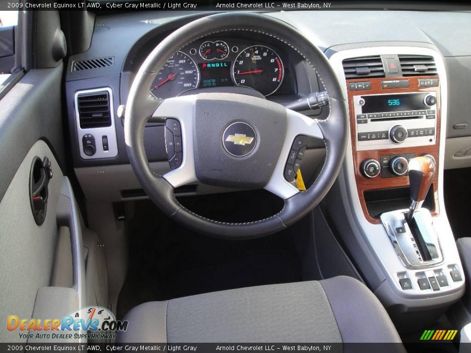 2009 Chevrolet Equinox LT AWD Cyber Gray Metallic / Light Gray Photo #11