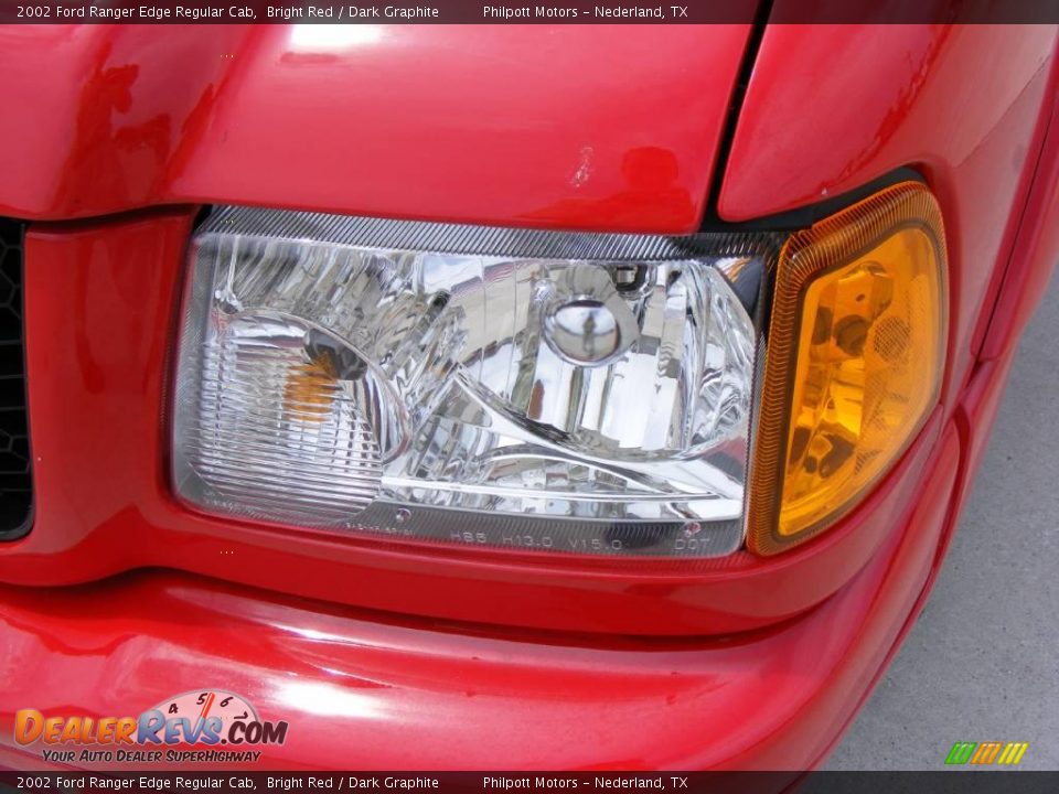 2002 Ford Ranger Edge Regular Cab Bright Red / Dark Graphite Photo #10