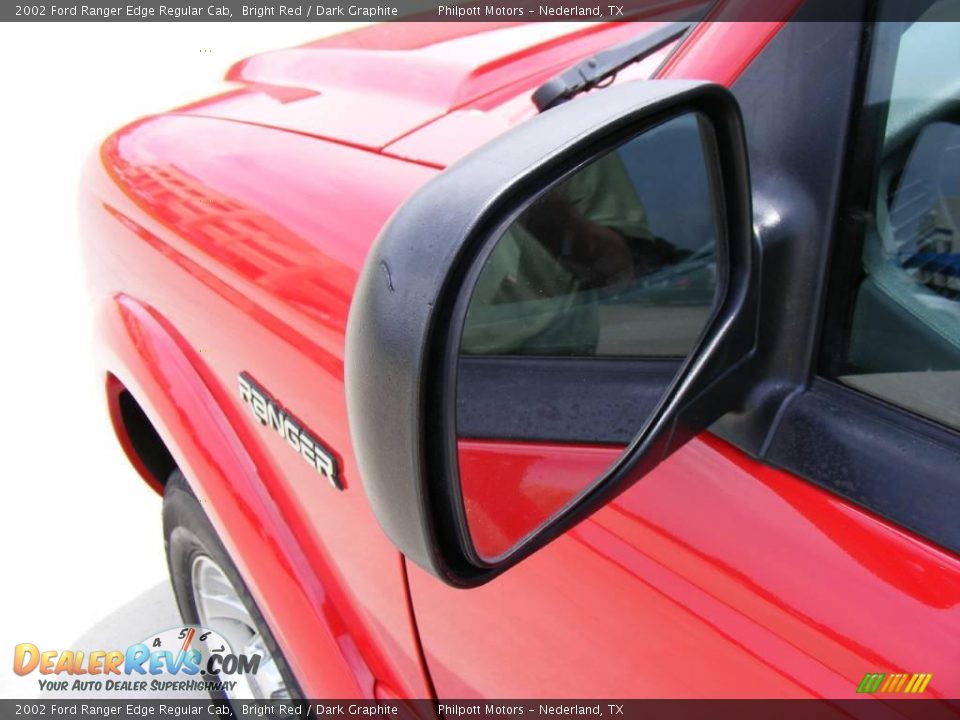 2002 Ford Ranger Edge Regular Cab Bright Red / Dark Graphite Photo #15