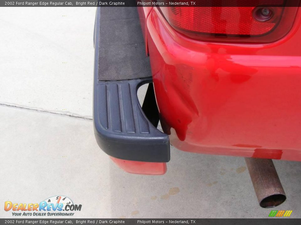 2002 Ford Ranger Edge Regular Cab Bright Red / Dark Graphite Photo #22