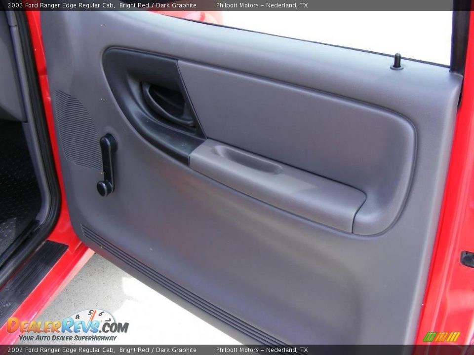 2002 Ford Ranger Edge Regular Cab Bright Red / Dark Graphite Photo #26