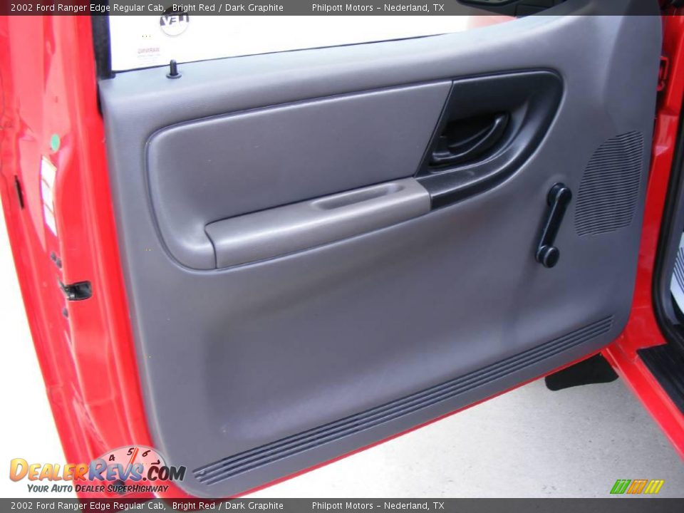 2002 Ford Ranger Edge Regular Cab Bright Red / Dark Graphite Photo #29