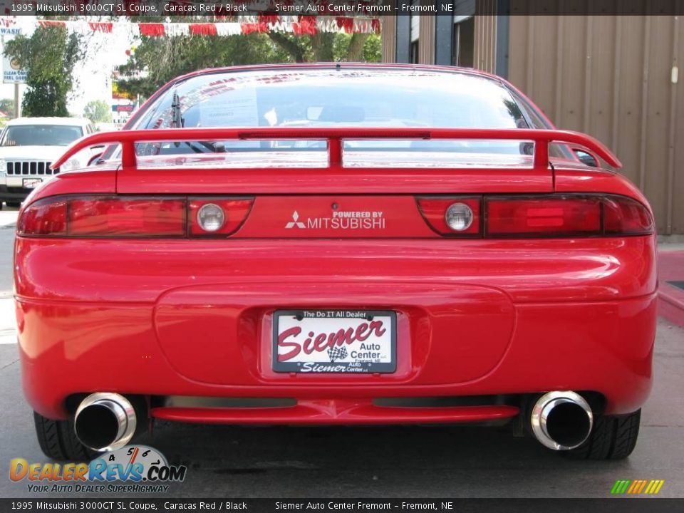 1995 Mitsubishi 3000GT SL Coupe Caracas Red / Black Photo #4