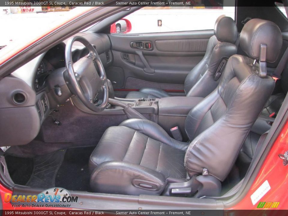 1995 Mitsubishi 3000GT SL Coupe Caracas Red / Black Photo #5