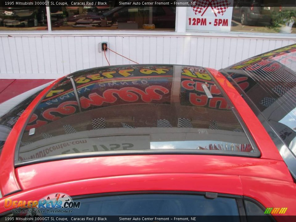 1995 Mitsubishi 3000GT SL Coupe Caracas Red / Black Photo #22