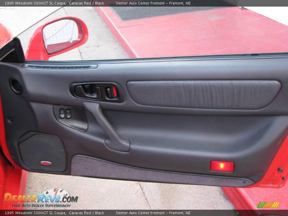1995 Mitsubishi 3000GT SL Coupe Caracas Red / Black Photo #24