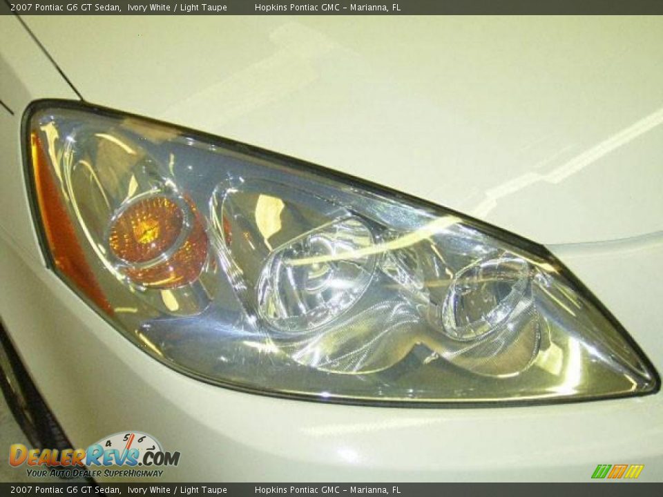 2007 Pontiac G6 GT Sedan Ivory White / Light Taupe Photo #18
