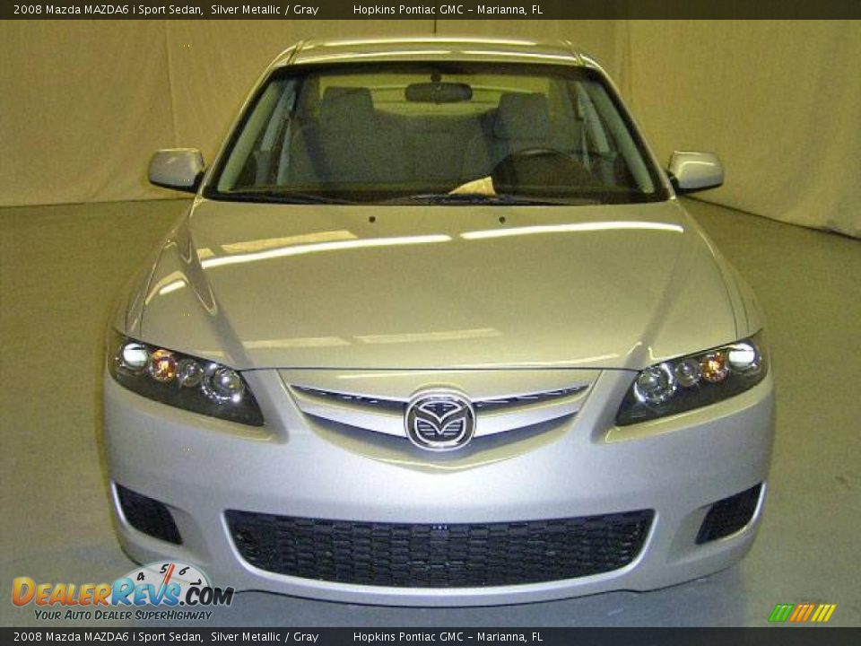 2008 Mazda MAZDA6 i Sport Sedan Silver Metallic / Gray Photo #5