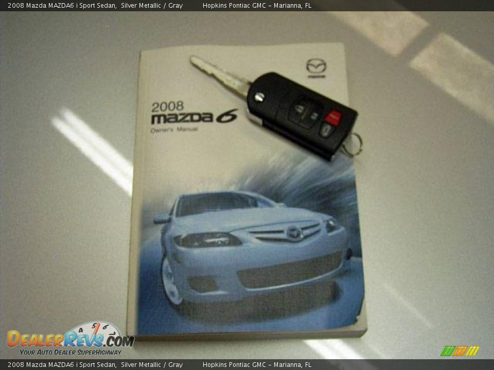 2008 Mazda MAZDA6 i Sport Sedan Silver Metallic / Gray Photo #12