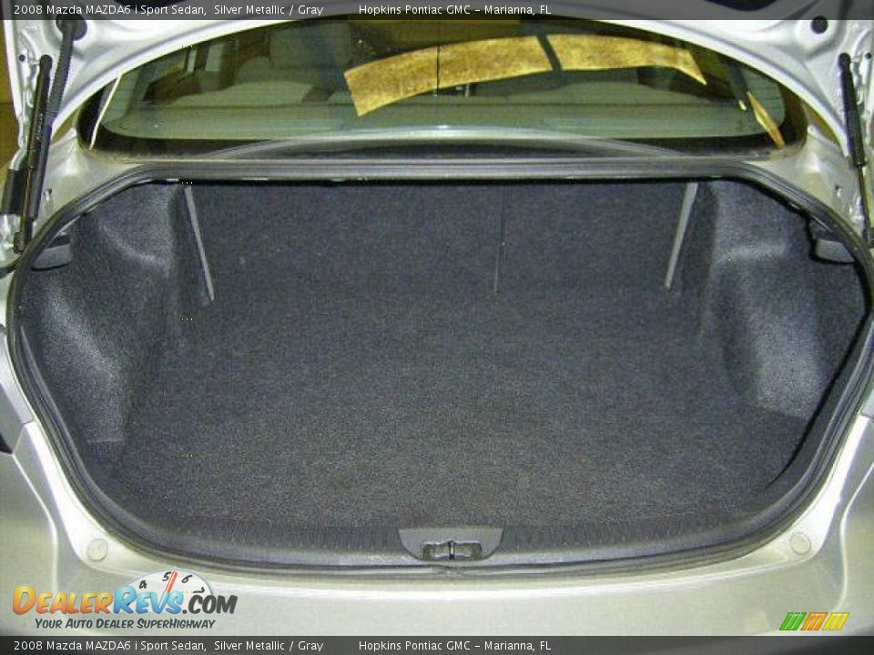 2008 Mazda MAZDA6 i Sport Sedan Silver Metallic / Gray Photo #14
