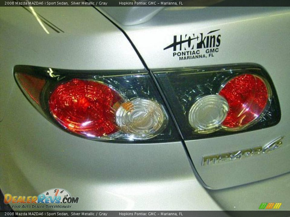 2008 Mazda MAZDA6 i Sport Sedan Silver Metallic / Gray Photo #17