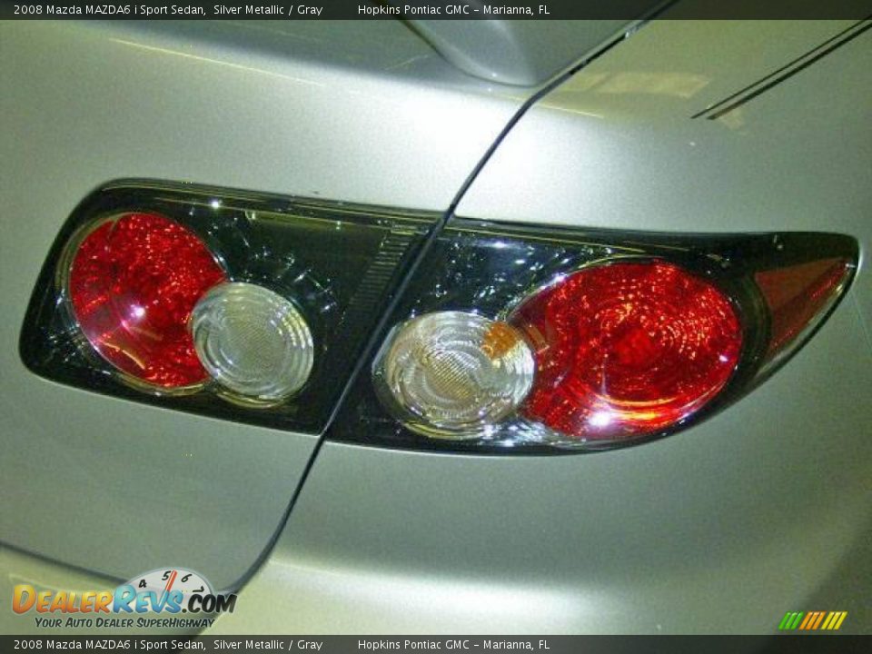 2008 Mazda MAZDA6 i Sport Sedan Silver Metallic / Gray Photo #18