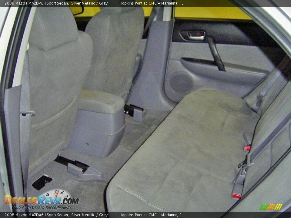 2008 Mazda MAZDA6 i Sport Sedan Silver Metallic / Gray Photo #27