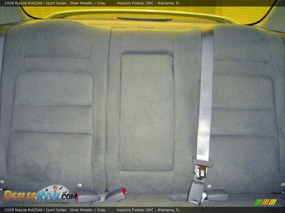 2008 Mazda MAZDA6 i Sport Sedan Silver Metallic / Gray Photo #30