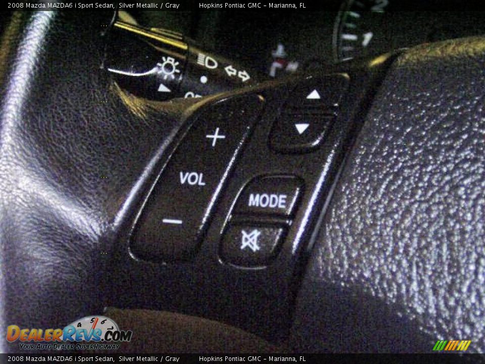2008 Mazda MAZDA6 i Sport Sedan Silver Metallic / Gray Photo #32