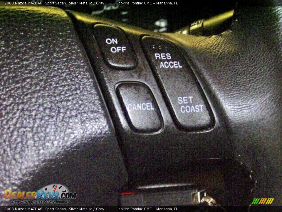 2008 Mazda MAZDA6 i Sport Sedan Silver Metallic / Gray Photo #33