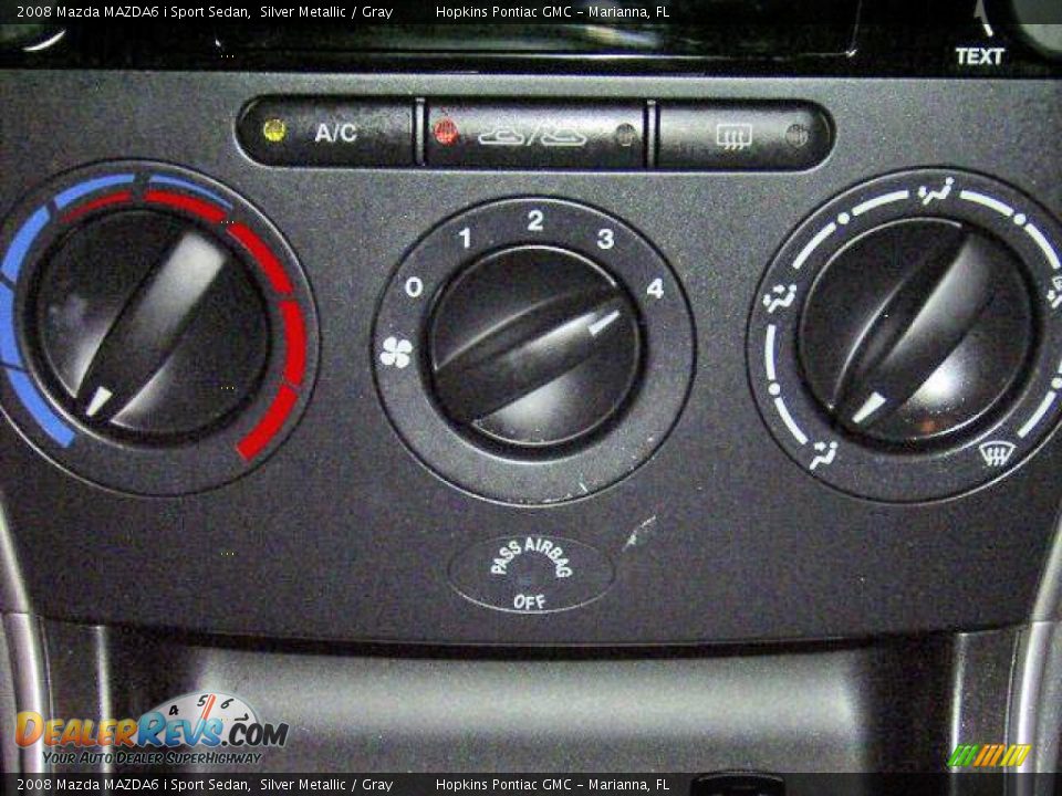 2008 Mazda MAZDA6 i Sport Sedan Silver Metallic / Gray Photo #36