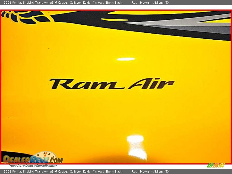 2002 Pontiac Firebird Trans Am WS-6 Coupe Collector Edition Yellow / Ebony Black Photo #31