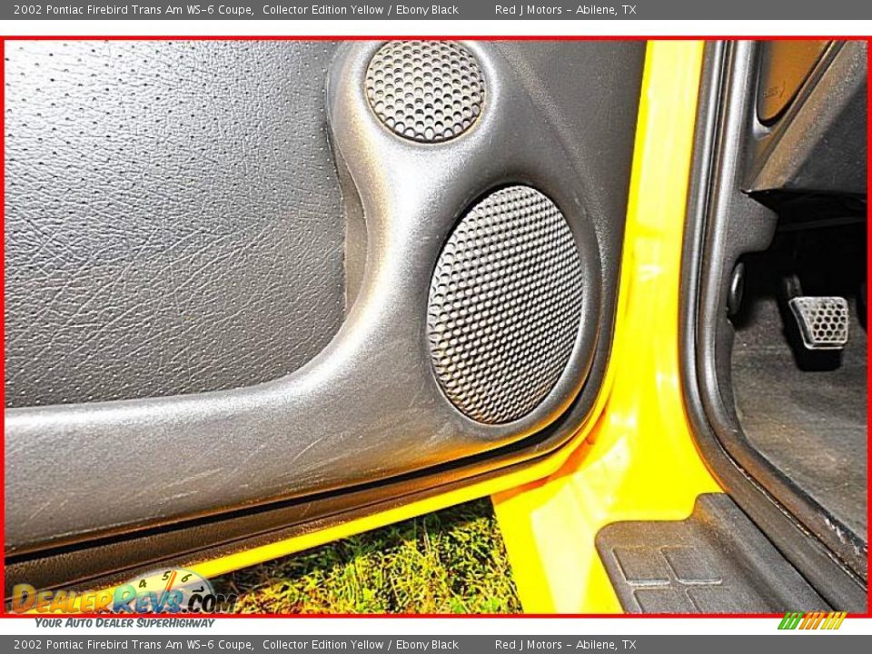2002 Pontiac Firebird Trans Am WS-6 Coupe Collector Edition Yellow / Ebony Black Photo #34