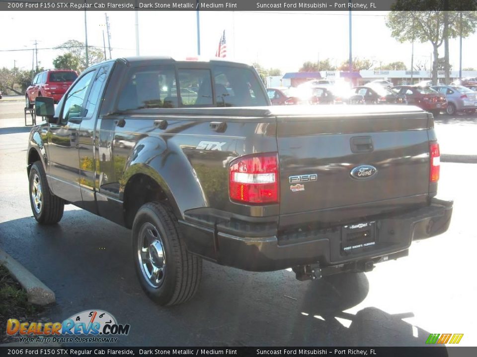 2006 Ford F150 STX Regular Cab Flareside Dark Stone Metallic / Medium Flint Photo #5