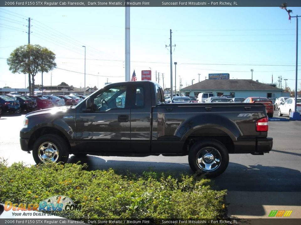 2006 Ford F150 STX Regular Cab Flareside Dark Stone Metallic / Medium Flint Photo #6