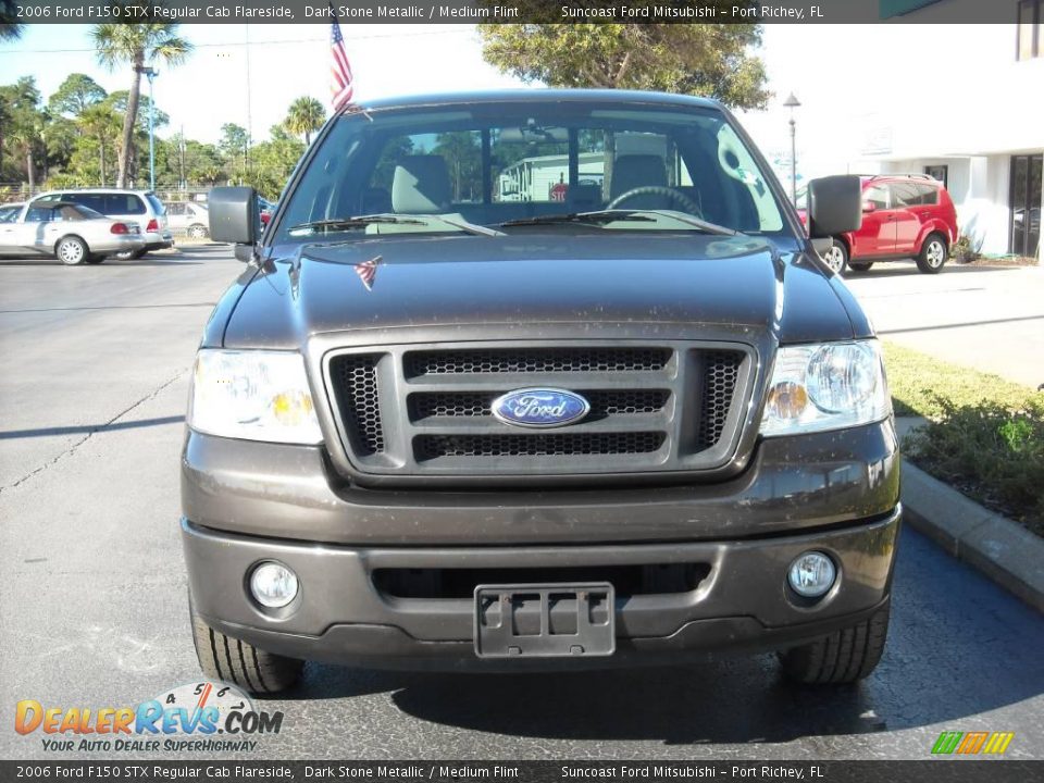 2006 Ford F150 STX Regular Cab Flareside Dark Stone Metallic / Medium Flint Photo #8