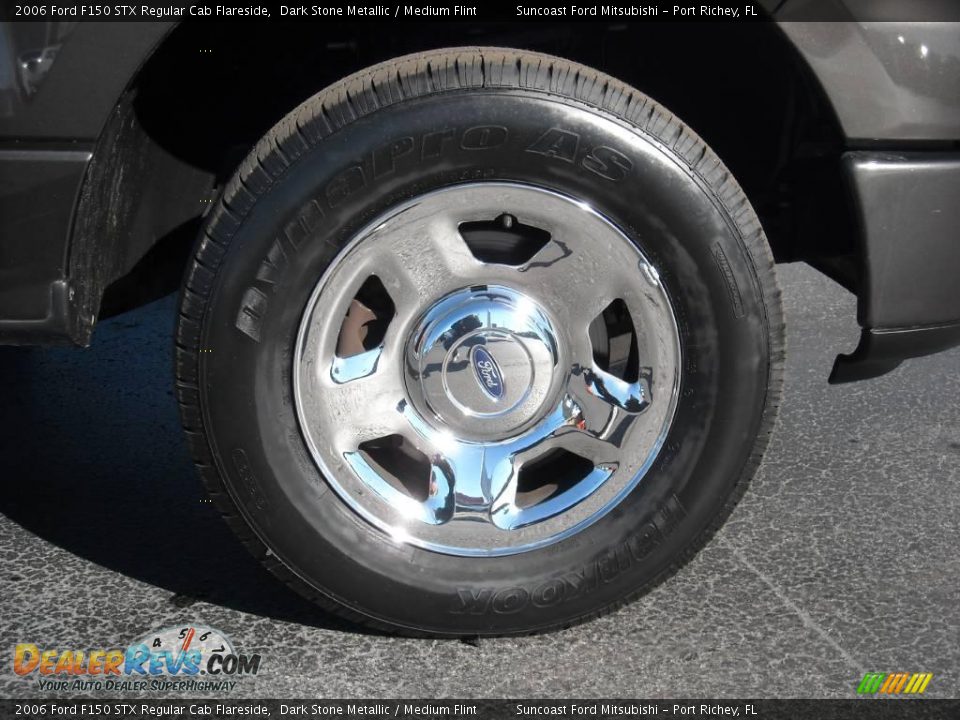 2006 Ford F150 STX Regular Cab Flareside Dark Stone Metallic / Medium Flint Photo #9