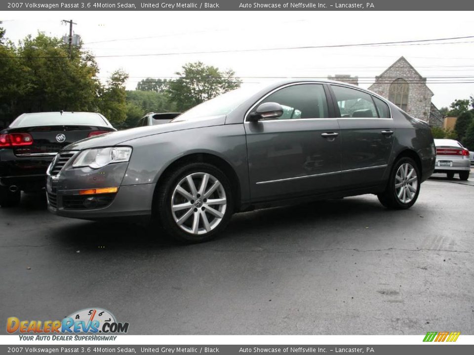 2007 Volkswagen Passat 3.6 4Motion Sedan United Grey Metallic / Black Photo #1