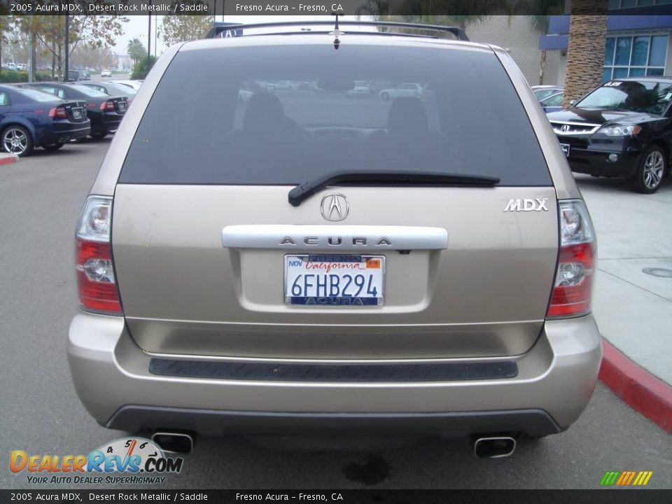 2005 Acura MDX Desert Rock Metallic / Saddle Photo #5
