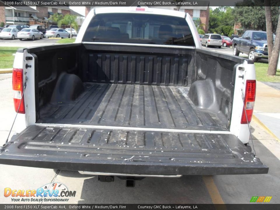 2008 Ford F150 XLT SuperCab 4x4 Oxford White / Medium/Dark Flint Photo #3
