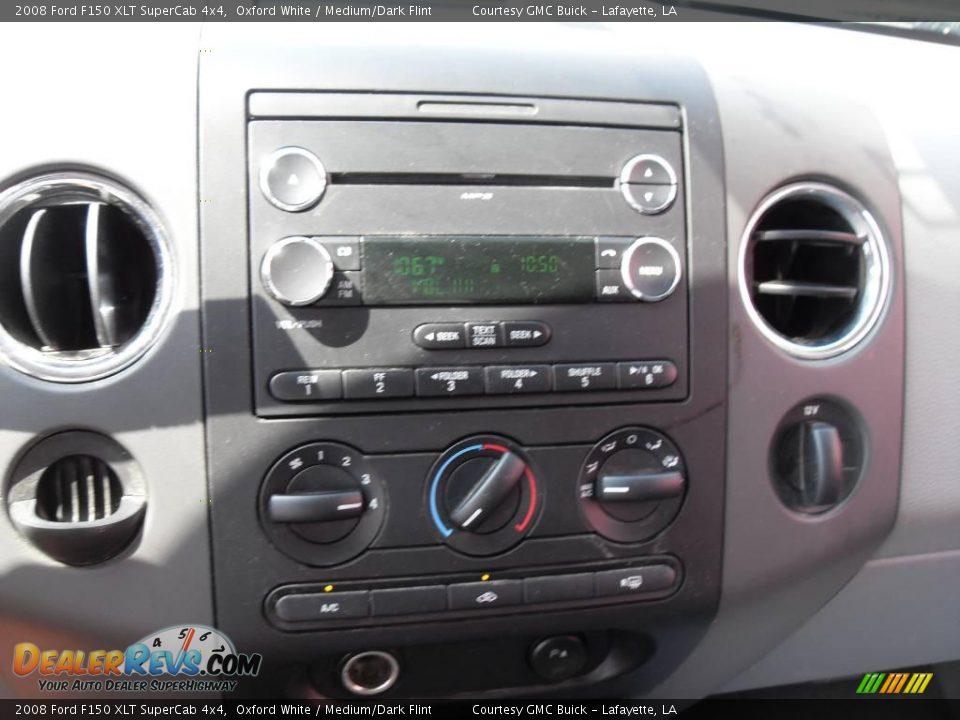 2008 Ford F150 XLT SuperCab 4x4 Oxford White / Medium/Dark Flint Photo #12