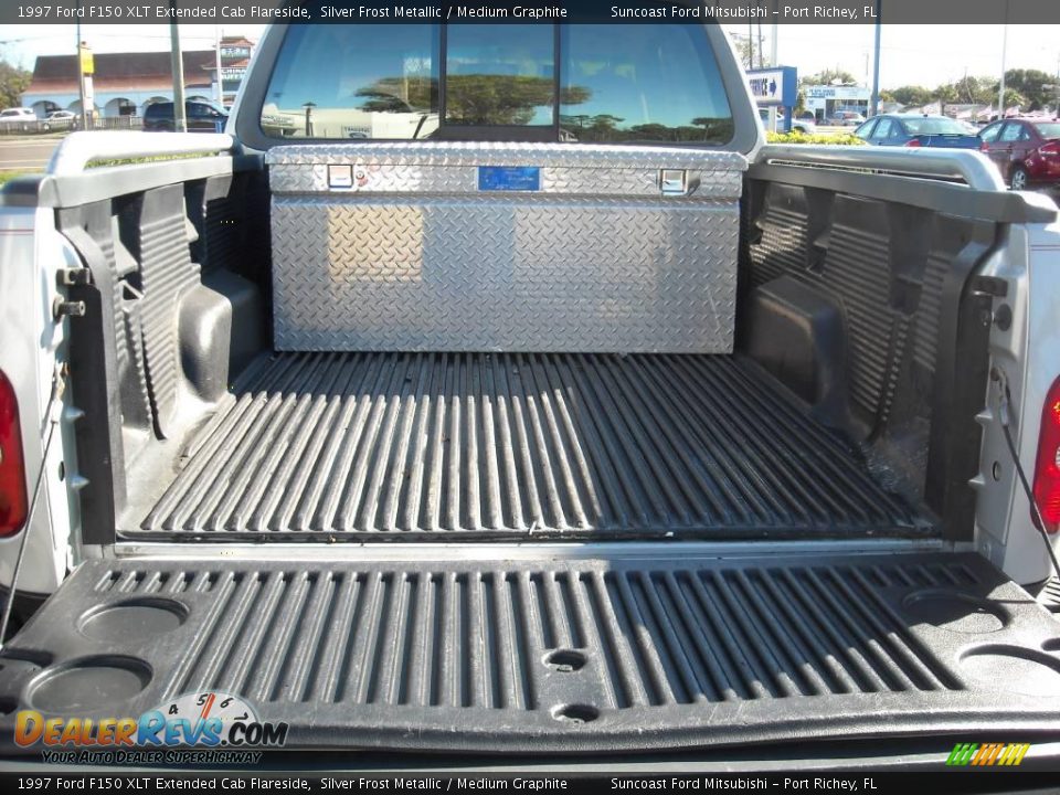 1997 Ford F150 XLT Extended Cab Flareside Silver Frost Metallic / Medium Graphite Photo #13