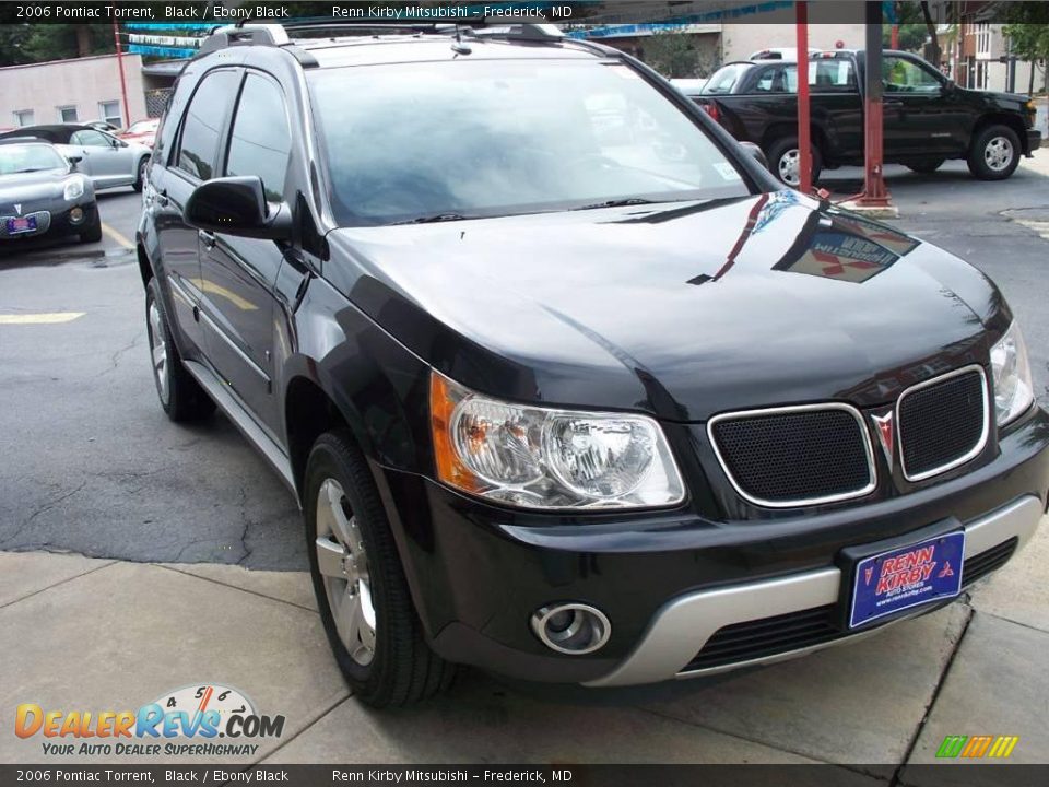 2006 Pontiac Torrent Black / Ebony Black Photo #7