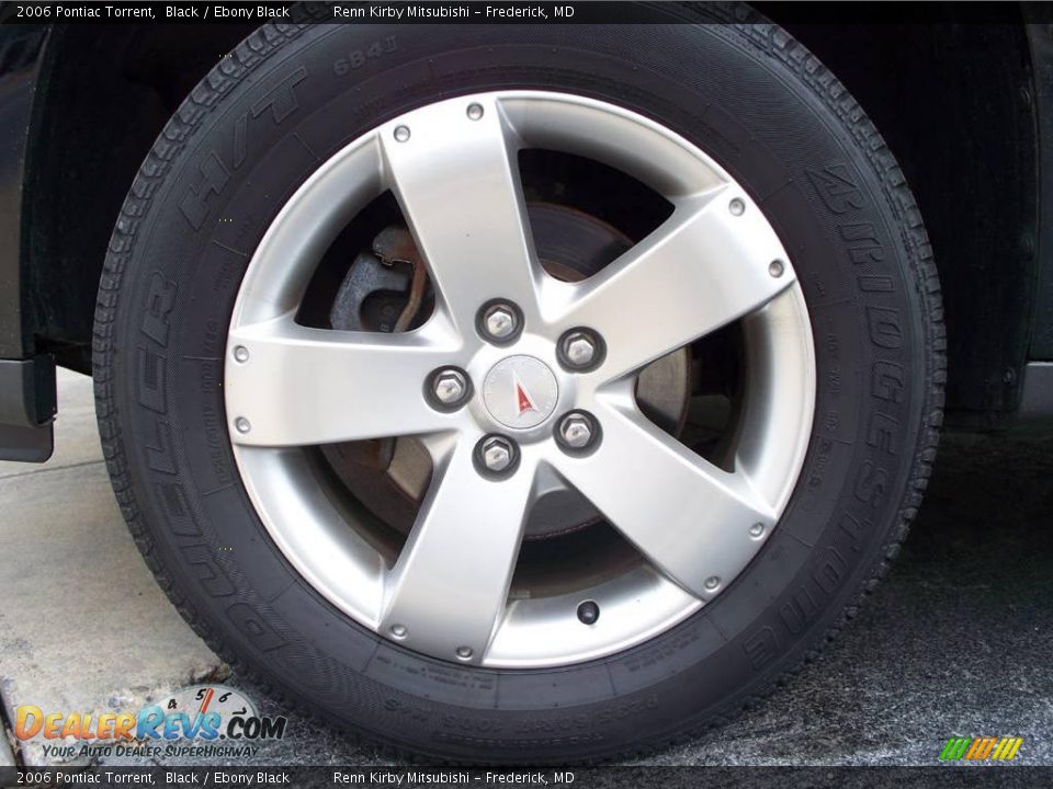 2006 Pontiac Torrent Black / Ebony Black Photo #8