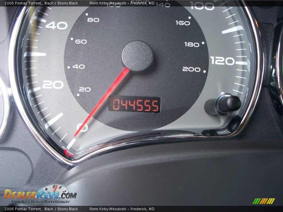 2006 Pontiac Torrent Black / Ebony Black Photo #10