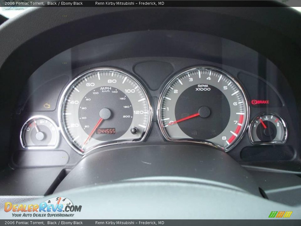 2006 Pontiac Torrent Black / Ebony Black Photo #11
