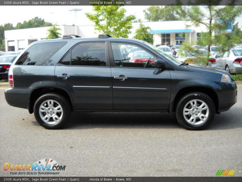 2006 Acura MDX Sage Brush Green Pearl / Quartz Photo #2