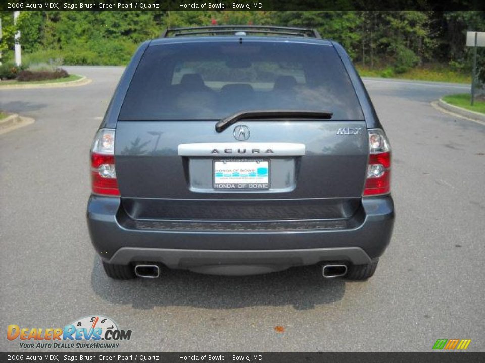 2006 Acura MDX Sage Brush Green Pearl / Quartz Photo #4