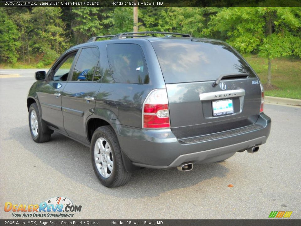 2006 Acura MDX Sage Brush Green Pearl / Quartz Photo #5