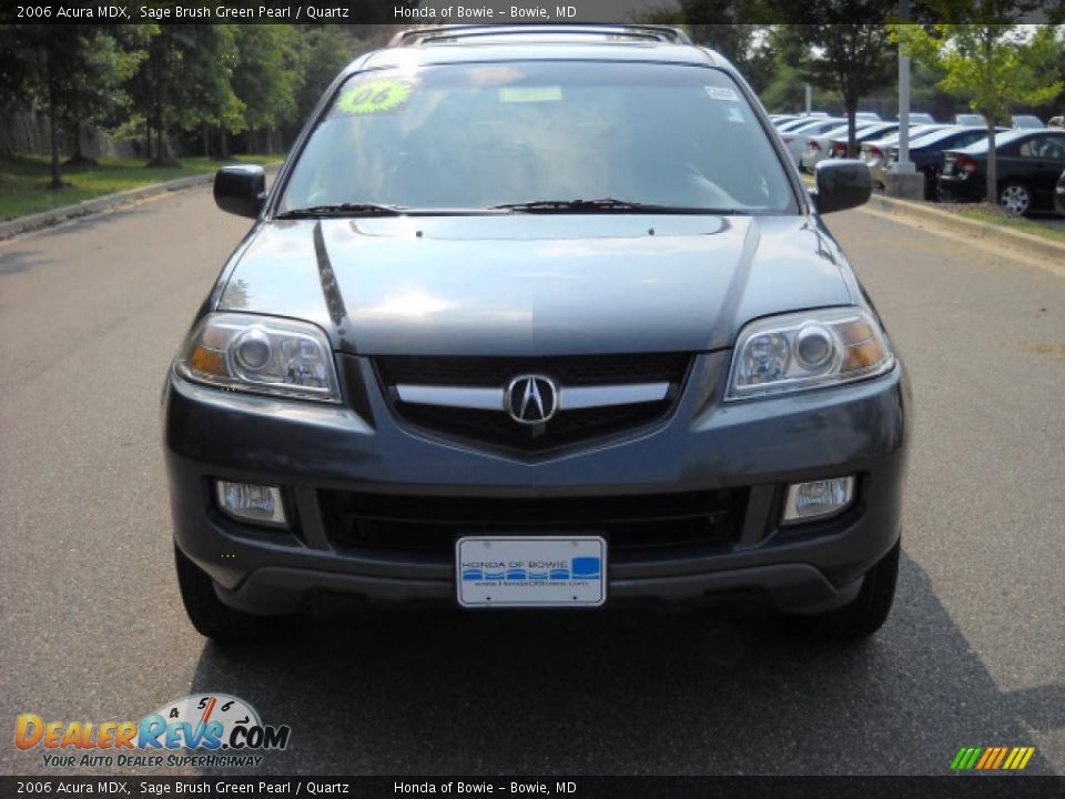 2006 Acura MDX Sage Brush Green Pearl / Quartz Photo #8