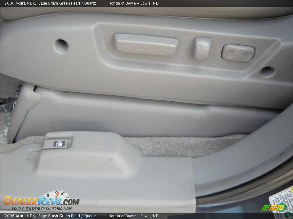 2006 Acura MDX Sage Brush Green Pearl / Quartz Photo #12