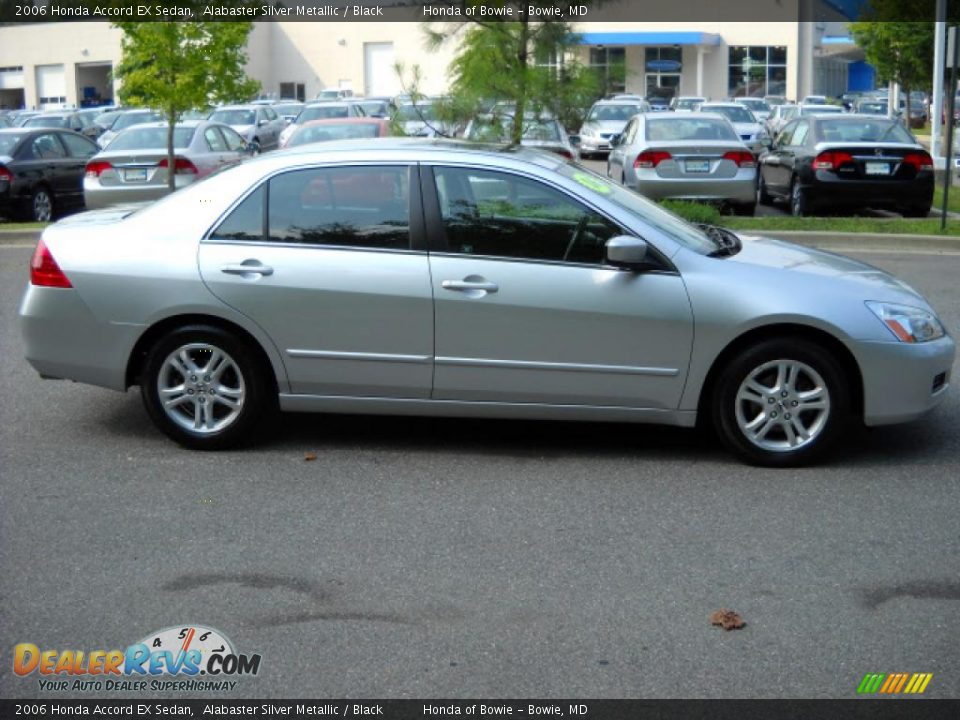 2006 Honda Accord EX Sedan Alabaster Silver Metallic / Black Photo #2