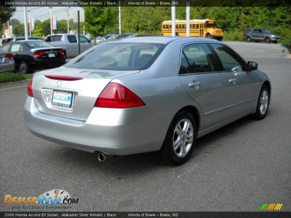 2006 Honda Accord EX Sedan Alabaster Silver Metallic / Black Photo #3
