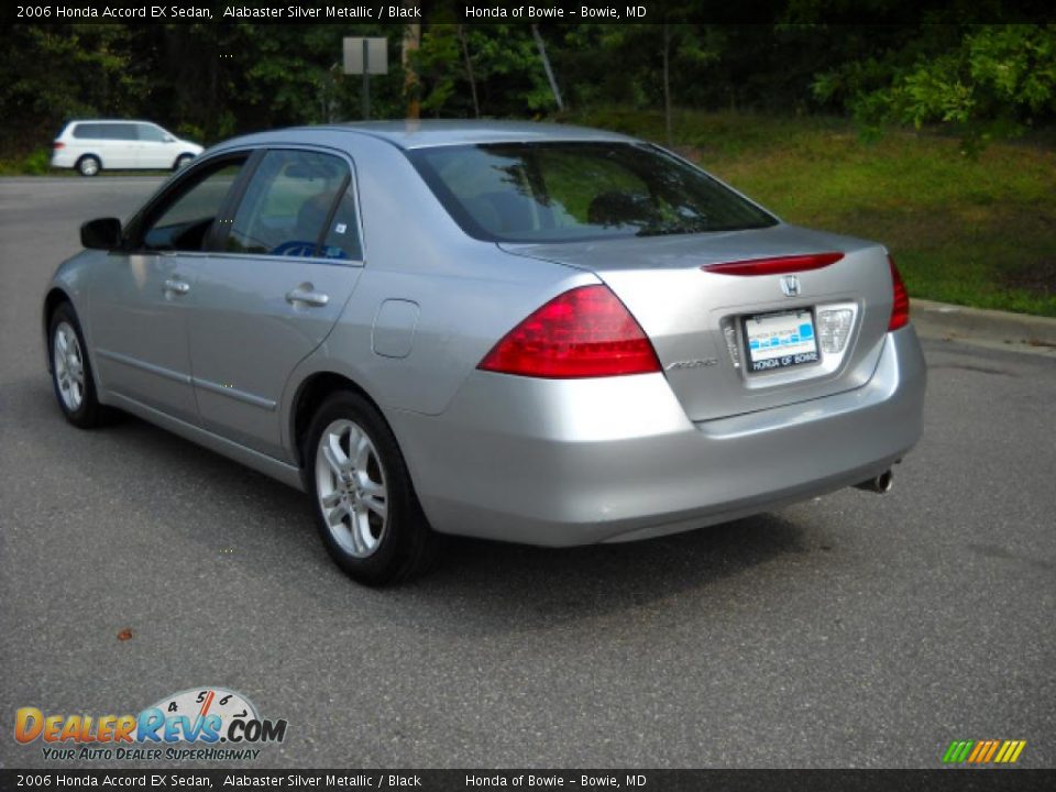 2006 Honda Accord EX Sedan Alabaster Silver Metallic / Black Photo #5