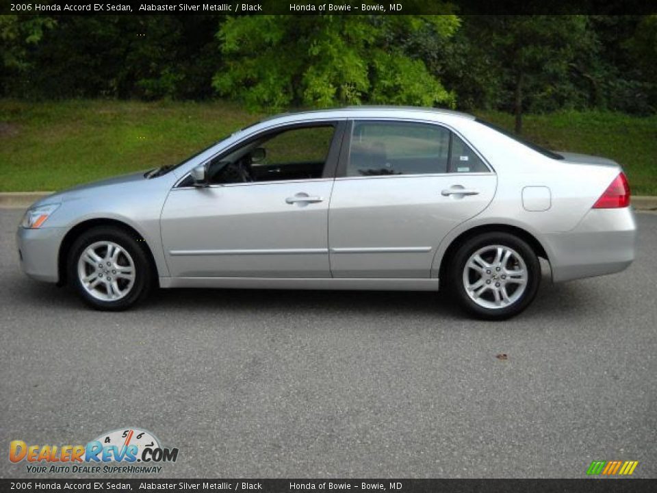 2006 Honda Accord EX Sedan Alabaster Silver Metallic / Black Photo #6