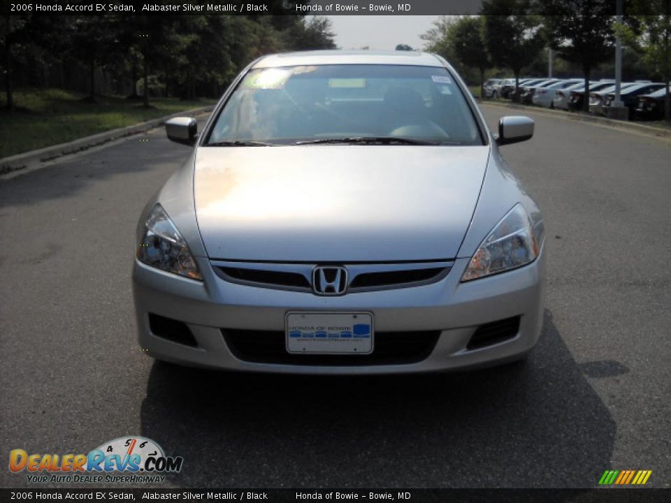 2006 Honda Accord EX Sedan Alabaster Silver Metallic / Black Photo #8