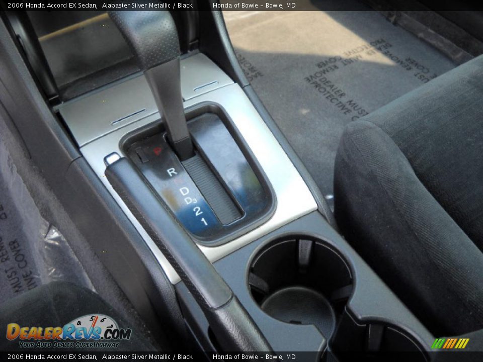 2006 Honda Accord EX Sedan Alabaster Silver Metallic / Black Photo #14