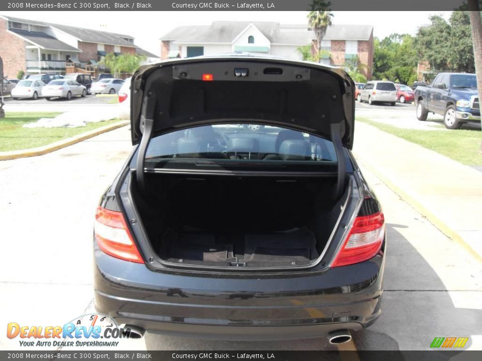 2008 Mercedes-Benz C 300 Sport Black / Black Photo #3